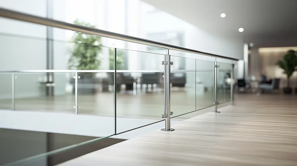 Guarda corpo em vidro